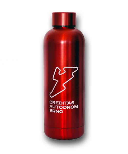 Bottle steinless steel red